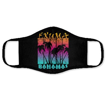 Discover Exuma Bahamas Face Masks