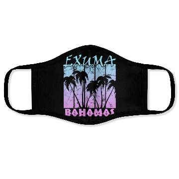 Discover Exuma Bahamas Face Masks