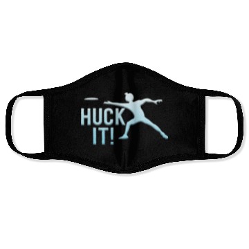 Discover Huck It Face Masks Ultimate Frisbee Flying Disc Golf