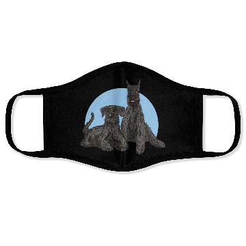 Discover Schnauzer Dog Face Masks