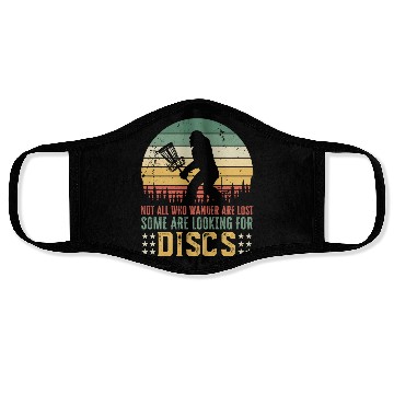 Discover Funny Disc Golf Bigfoot Gift Face Masks