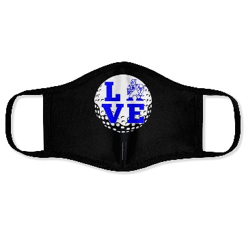 Discover Love With Danny Driller Golf Face Masks