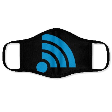 Discover Icon connection good wifi Face Masks