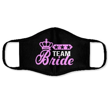 Discover Bachelorette Team Bride Wedding bachelorette party Face Masks