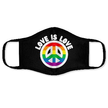 Discover Pride flag - Pride quote lgbt community Face Masks