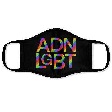 Discover ADN LGBT - flag Pride lgbt community Face Masks