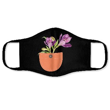 Discover Stylish Pocket Flower Gardening Face Masks