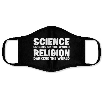 Discover Atheist Atheism Anti Religion Securalism God Sucks Face Masks