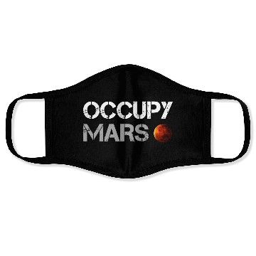 Discover OCCUPY MARS Face Masks