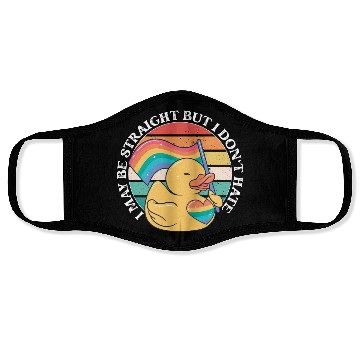 Discover LGBTQ Duck I May Be Straight But I Don't Hate Face Masks