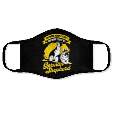 Discover German Shepherd Dog Lover Gift Face Masks