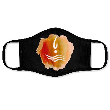 Discover swim icon Face Masks