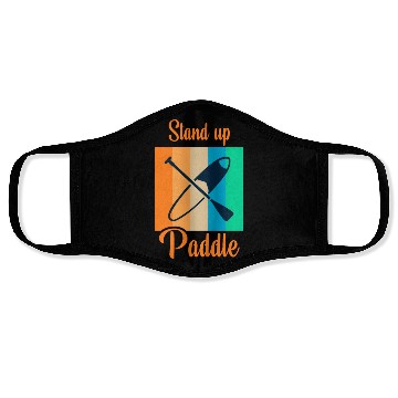 Discover standup paddle Face Masks