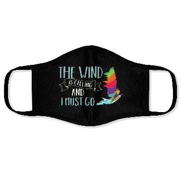 Discover Windsurfing Board Sail Paddle Windsurfer Face Masks