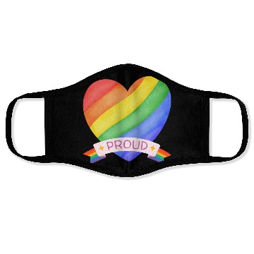 Discover Prod rainbow pride Face Masks