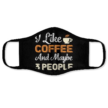 Discover Coffee Gift Face Masks