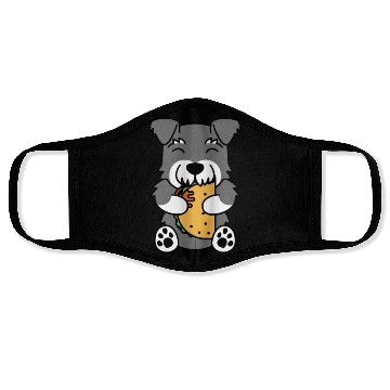 Discover Schnauzer Taco Lover Face Masks