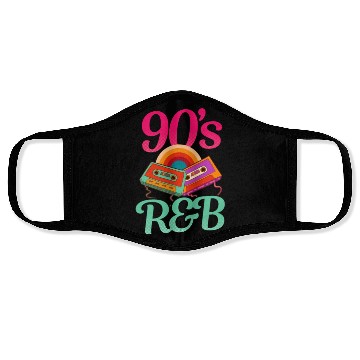 Discover I Love The 90s Vintage 90s R&B Cassette Face Masks
