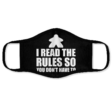 Discover Board Game Card Face Masks