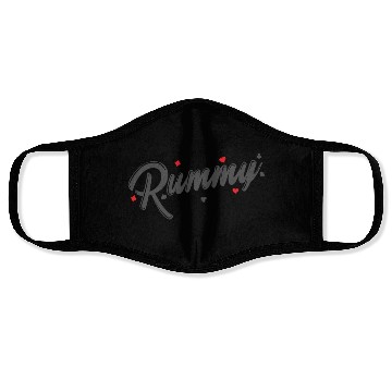 Discover Rummy Hobby Card Game Romme playing Card Face Masks