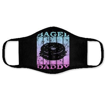 Discover bagel dad 4 Face Masks
