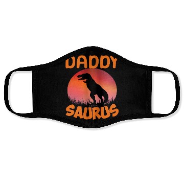 Discover Daddysaurus Papasaurus Face Masks