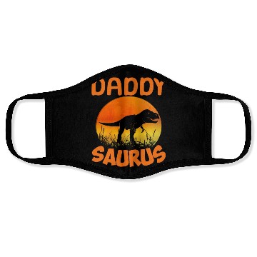 Discover Daddysaurus Papasaurus Face Masks