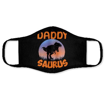 Discover Daddysaurus Papasaurus Face Masks
