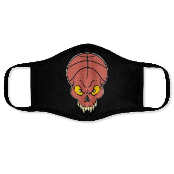 Discover Basketball Lovers Skull Basket Bball Face Masks