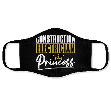 Discover Electrician Electrical Engineer Lineman Face Masks