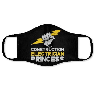 Discover Electrician Electrical Engineer Lineman Face Masks