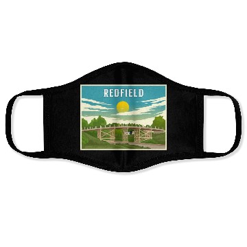 Discover Redfield Historic James Street Bridge Face Masks