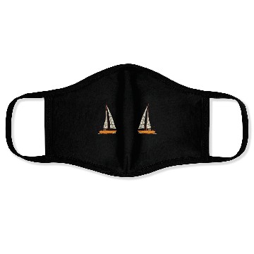 Discover Sailing Boats Boat Kayak Pontoon Boating Captain Face Masks