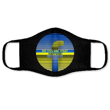 Discover Beautiful new design in solidarity with Ukraine Face Masks