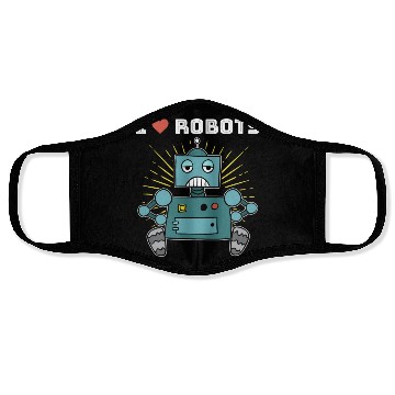 Discover Robotics Love Robots Boys Robot Face Masks