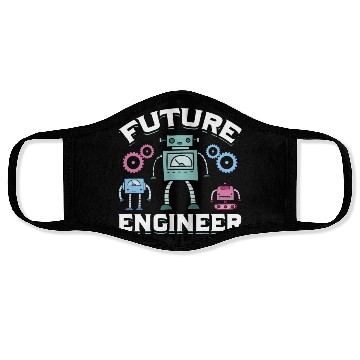 Discover Robot Future Engineer Boys Robotics Face Masks