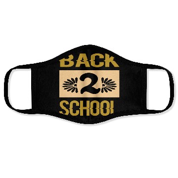 Discover Back to school, Funny gift print idea merch Face Masks