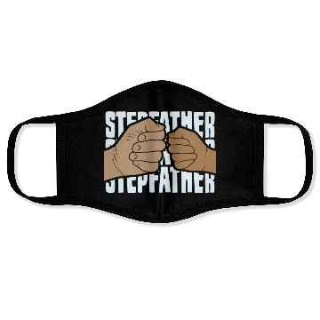 Discover Stepfather Step Dad Stepdad Fathers Day Sayings Face Masks