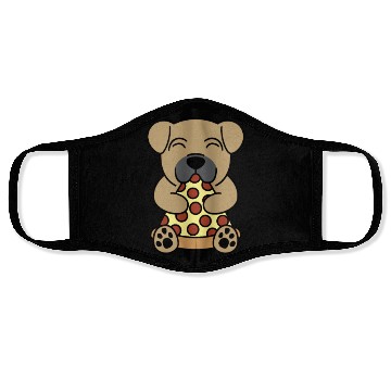 Discover Shar Pei Pizza Lover Face Masks