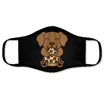 Discover Vizsla Pizza Lover Face Masks