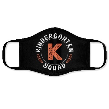 Discover K Kindergarten Squad Face Masks