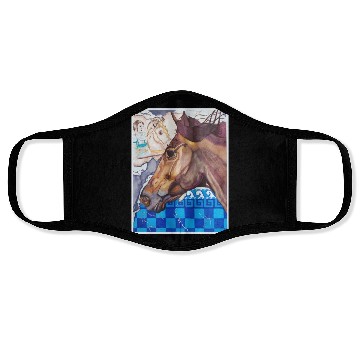 Discover Horse Racing Face Masks