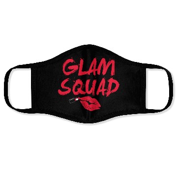 Discover Glam Squad Funny Makeup Cheer Face Masks