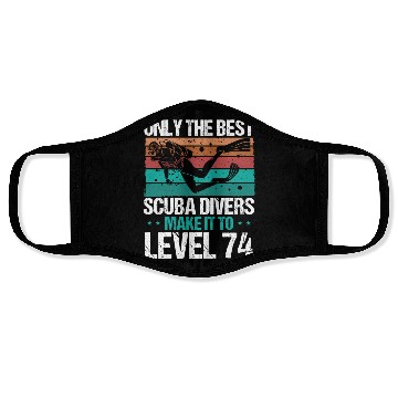 Discover 74 Scuba Diving Level 74 Year Diver Snorkeling Face Masks