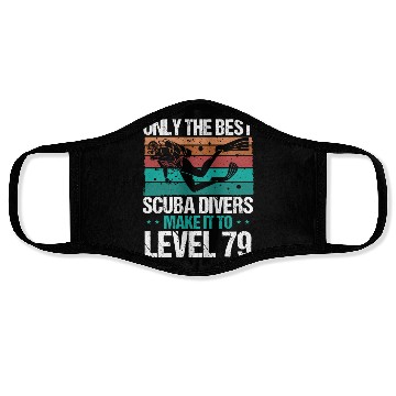 Discover 79 Scuba Diving Level 79 Year Diver Snorkeling Face Masks