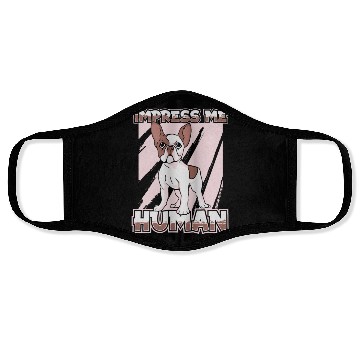 Discover French Bulldog Breed Dog Lover Face Masks