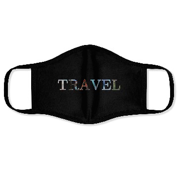 Discover in love with travel, in all seasons Face Masks