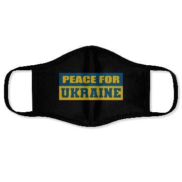 Discover Peace for Ukraine Peacemaker Gift Face Masks