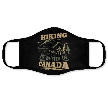 Discover Canada Flag Ottawa Vancouver Face Masks