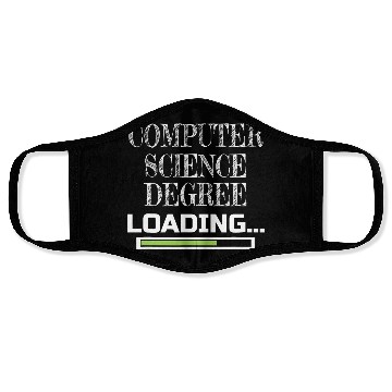 Discover Computer Science Degree Loading CS School Major Face Masks
